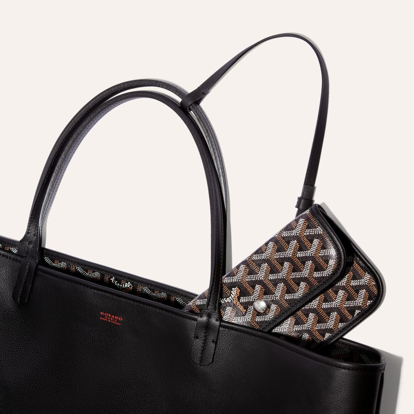 Goyard Anjou GM Tote Black - Image 3